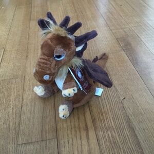 NWT! RARE Charlie Bears Cuddle Cub Dragon Collectable Brown Cosplay Pretend